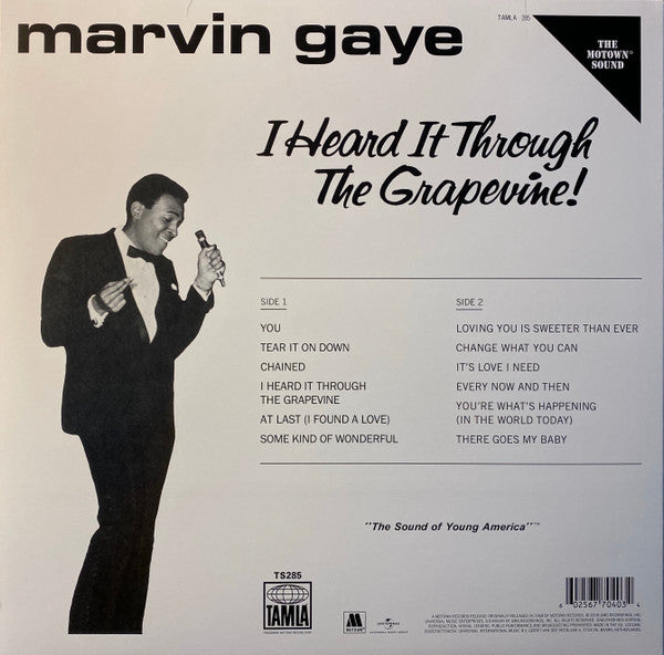 GAYE, MARVIN "I Heard It Through The Grapevine" LP