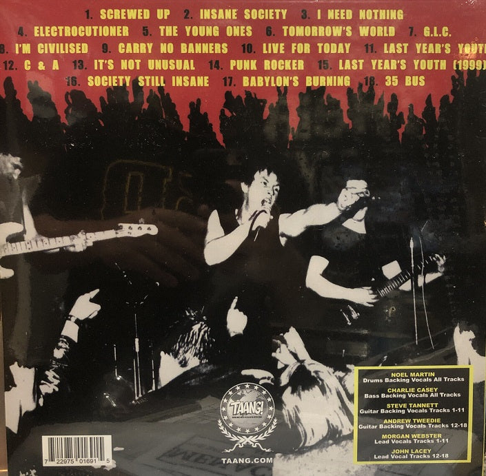 MENACE "The Best of Menace" LP (2022)