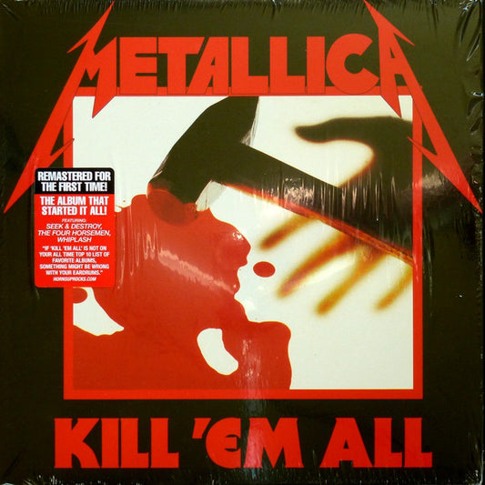 METALLICA "Kill 'Em All" LP (2016)