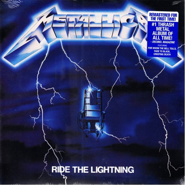 METALLICA "Ride The Lightning" LP (2016)