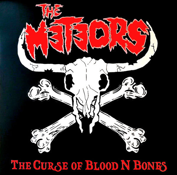 METEORS, THE "The Curse of Blood n Bones" LP (Red Vinyl)