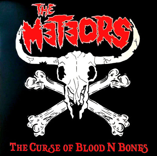 METEORS, THE "The Curse of Blood n Bones" LP (Red Vinyl)