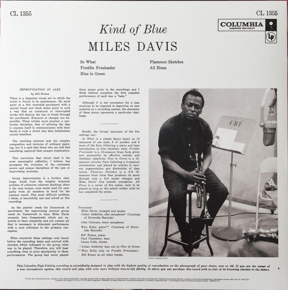 DAVIS, MILES "Kind of Blue" LP