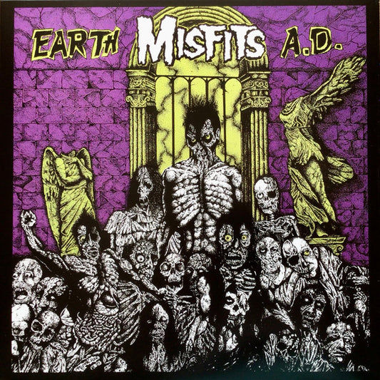 MISFITS "Earth A.D. / Wolfs Blood" LP (Purple Swirl Vinyl)
