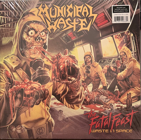 MUNICIPAL WASTE "The Fatal Feast (Waste in Space" LP (Splatter Vinyl)