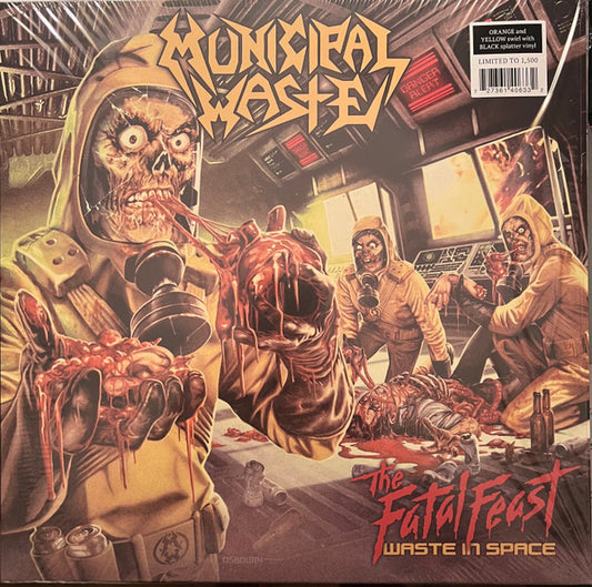 MUNICIPAL WASTE "The Fatal Feast (Waste in Space" LP (Splatter Vinyl)