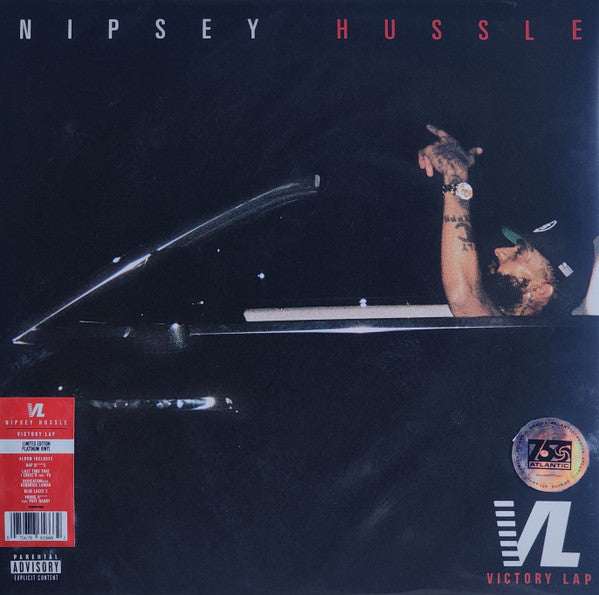 NIPSY HUSSLE "Victory Lap" LPx2 (Platinum Vinyl)