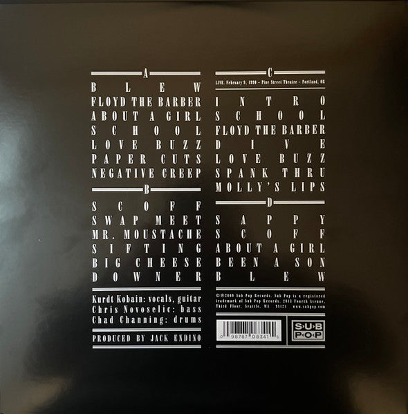 NIRVANA "Bleach" LPx2 (Deluxe Edition)