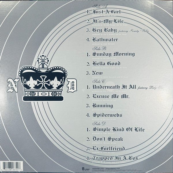 NO DOUBT "The Singles 1992-2003" LPx2 (Orange Vinyl)