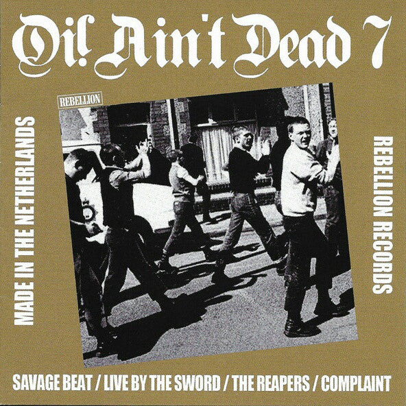 V/A "Oi! Aint Dead 7 (Made in The Netherlands)" LP (Gold Vinyl)