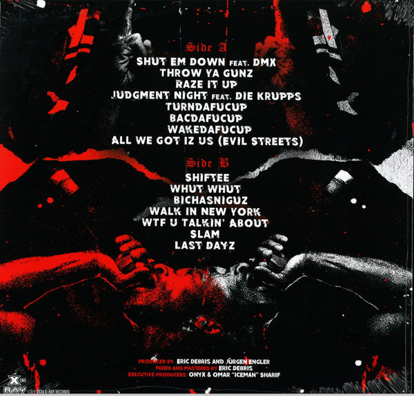 ONYX "Ghetto Anthems" LP (Red Marbled Vinyl)