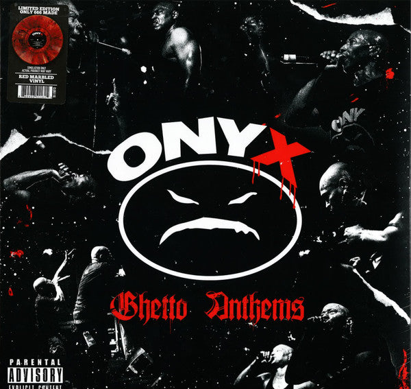 ONYX "Ghetto Anthems" LP (Red Marbled Vinyl)