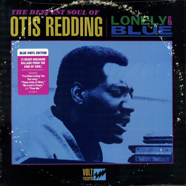 REDDING, OTIS "Lonely & Blue" LP (Blue Vinyl)
