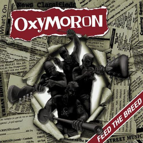 OXYMORON "Feed The Breed" LP (Oxblood Vinyl)