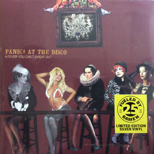 PANIC! AT THE DISCO "A Fever You Can't Sweat Out" LP (Silver Vinyl)