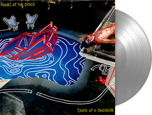 PANIC! AT THE DISCO "Death of a Bachelor" LP (Silver Vinyl)