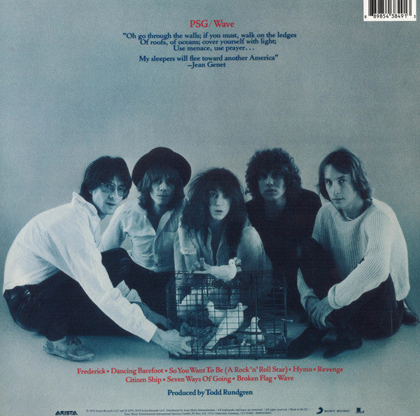 SMITH, PATTI "Wave" LP (Import)