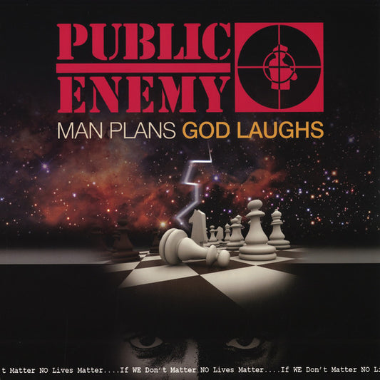 PUBLIC ENEMY "Man Plans God Laughs" LP