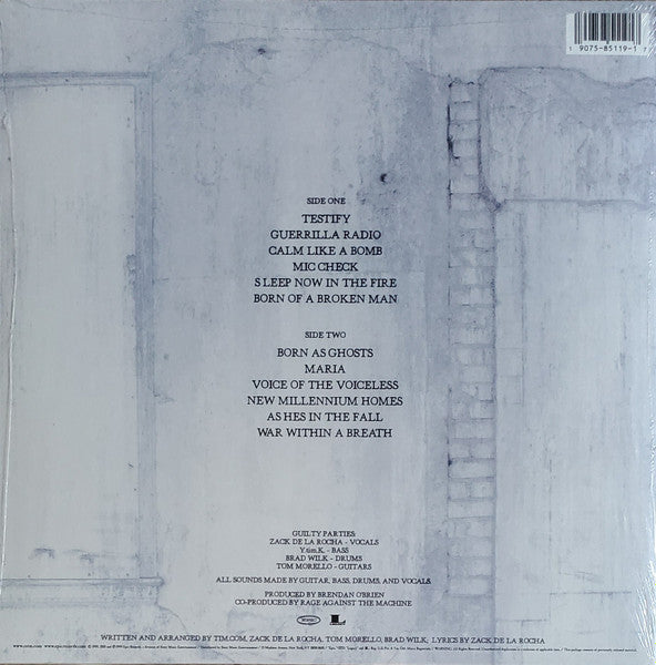 RAGE AGAINST THE MACHINE "The Battle of Los Angeles" LP
