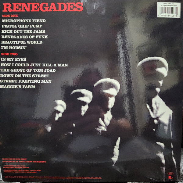 RAGE AGAINST THE MACHINE "Renegades" LP (180g)