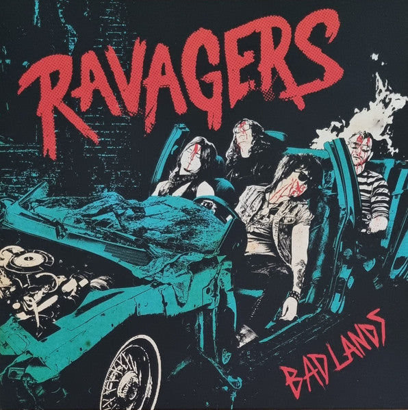 RAVAGERS "Badlands" LP (Blue Vinyl)