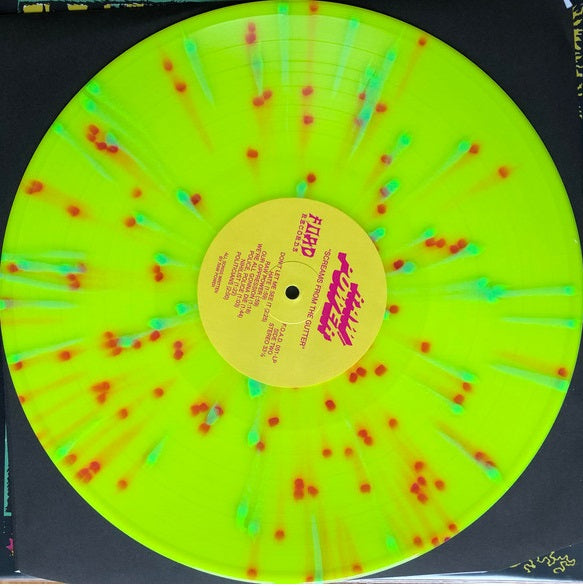 RAW POWER "Screams From The Gutter" LP (Diehard Splatter Vinyl)