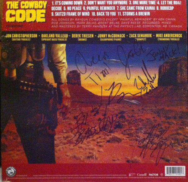 RAYGUN COWBOYS "The Cowboy Code" LP