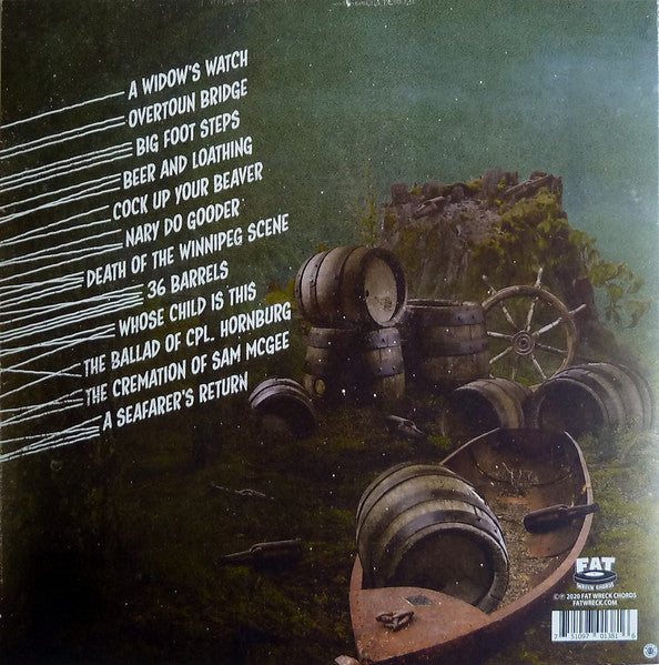 REAL MCKENZIES "Beer and Loathing" LP (Green Vinyl)