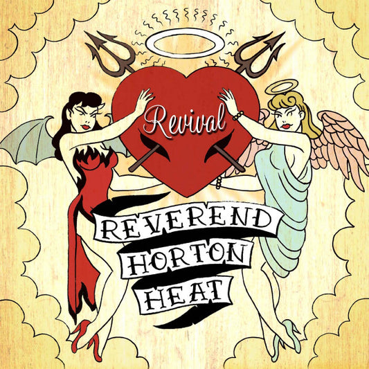 REVEREND HORTON HEAT "Revival" LP (Green Vinyl)