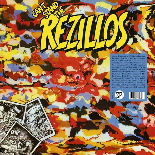 REZILLOS, THE "Can't Stand The Rezillos" LP