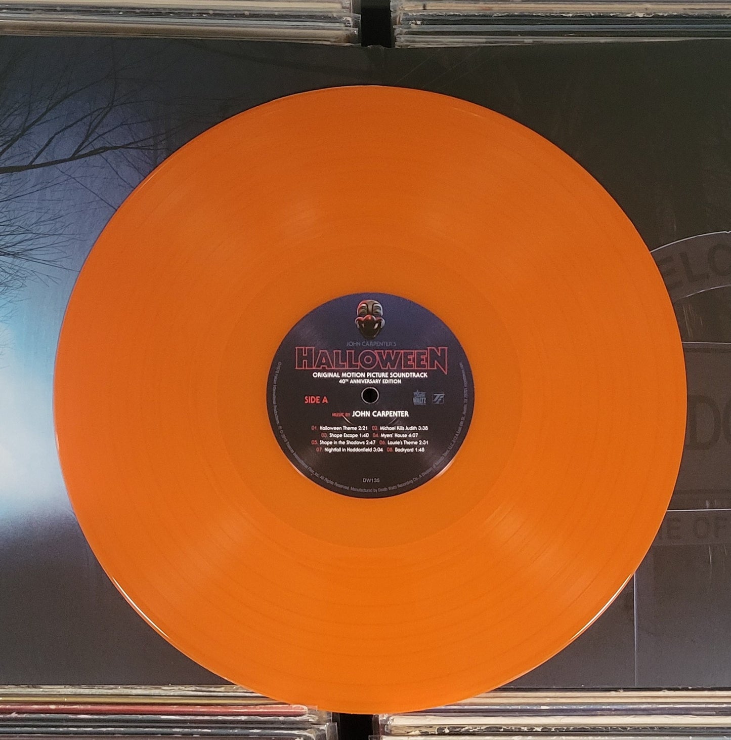 CARPENTER, JOHN – HALLOWEEN (Soundtrack) 40th Anniversary 180g ORANGE