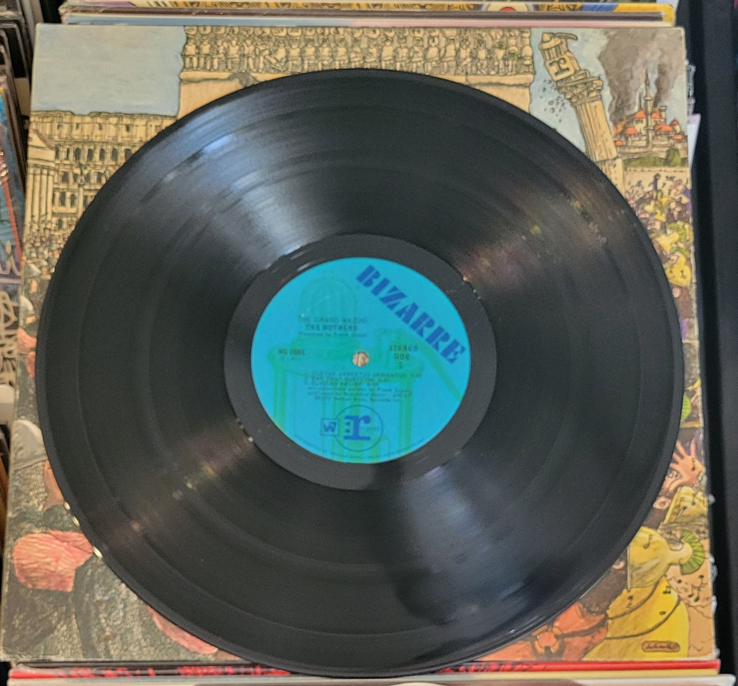 MOTHERS, THE "The Grand Wazoo" LP (1972) w/ Frank Zappa VG/VG