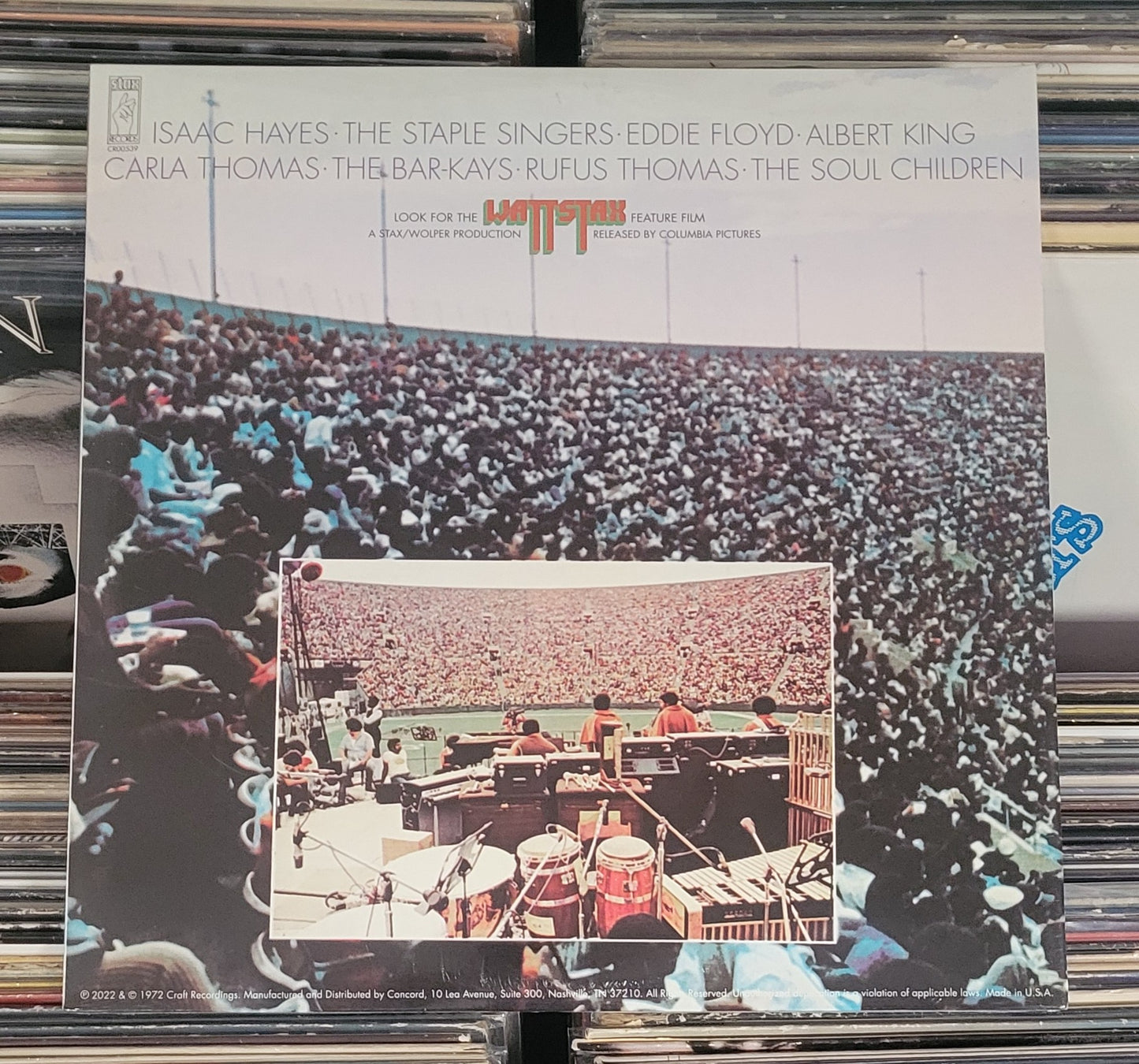 VARIOUS "Wattstax: The Living Word" LPX2 Soul/Funk OST (NEW/SEALED)