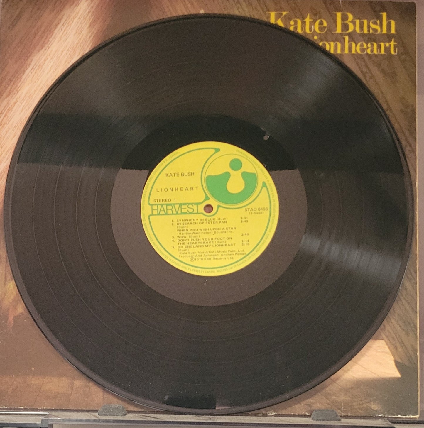 BUSH, KATE "Lionheart" LP (1978)