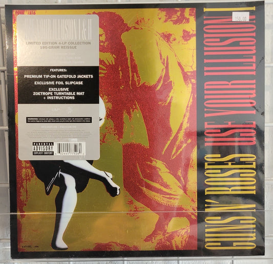 GUNS 'N' ROSES "Use Your Illusion I & II" LPx4 (Box Set)