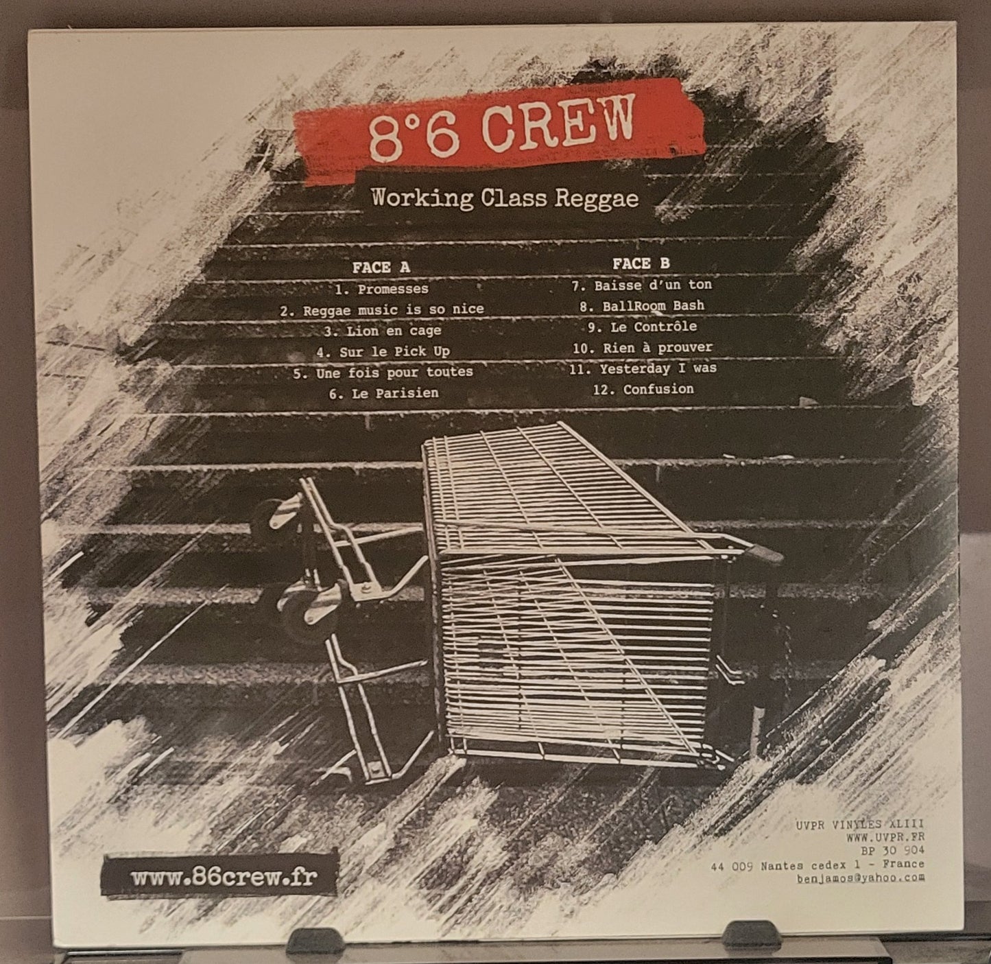8°6 Crew "Working Class Reggae" LP (2023)