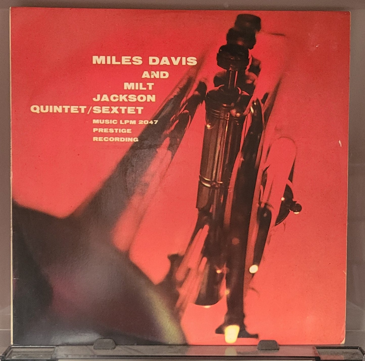 DAVIS, MILES & MILT JACKSON "Quintet/Sextet" LP (1956, Italy)
