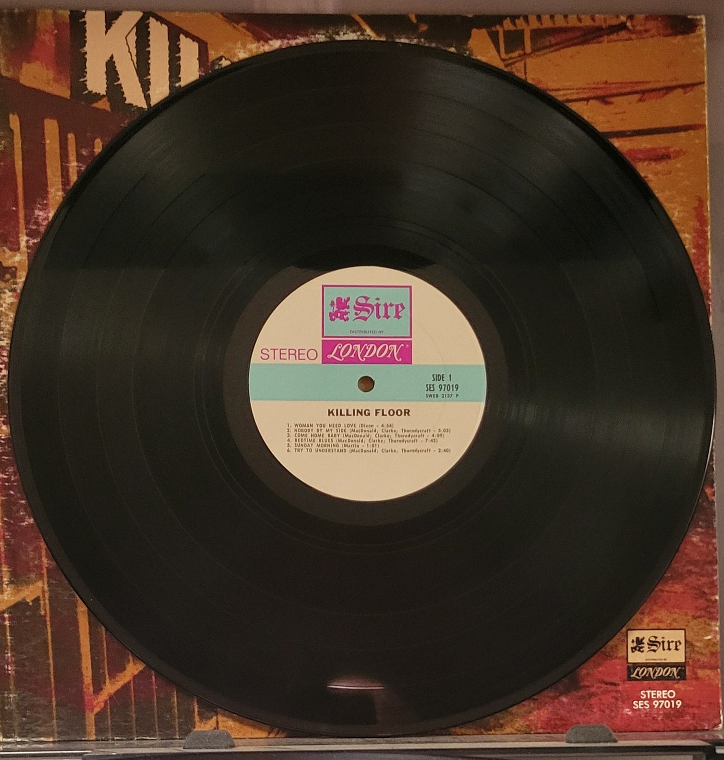 KILLING FLOOR "Killing Floor" LP (1970)