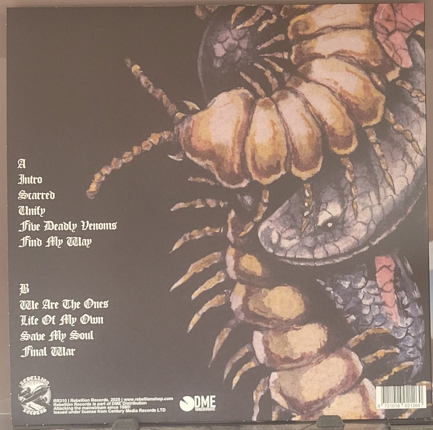 MERAUDER "Five Deadly Venoms" LP (Black)