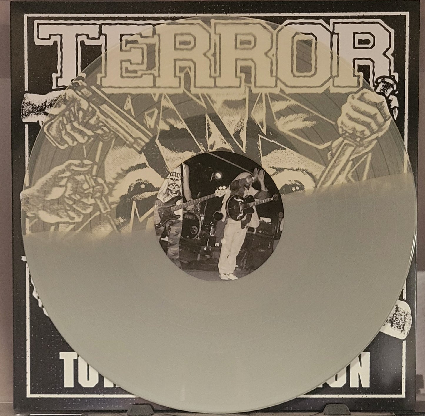 TERROR "Total Retaliation" LP (Clear/Grey)