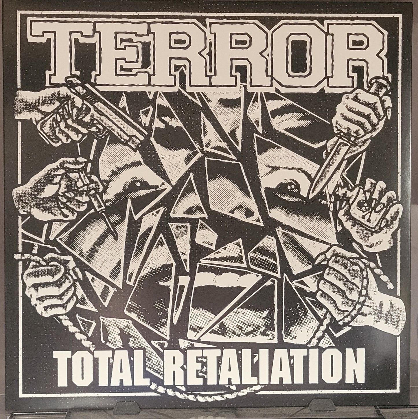 TERROR "Total Retaliation" LP (Clear/Grey)