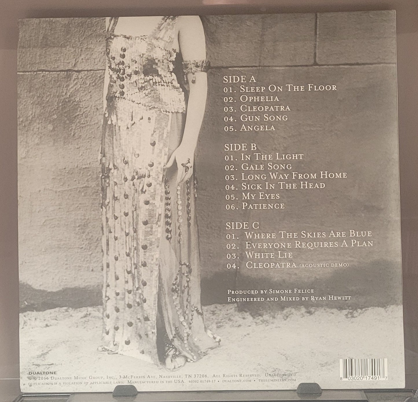 LUMINEERS, THE "Cleopatra" LPx2 (2016)