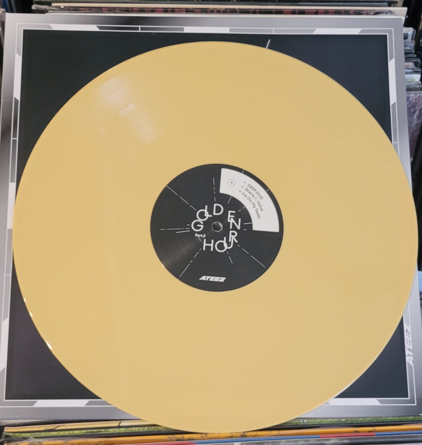 ATEEZ "Golden Hour Part 2" (45 RPM 12") Gold, VG+/VG+