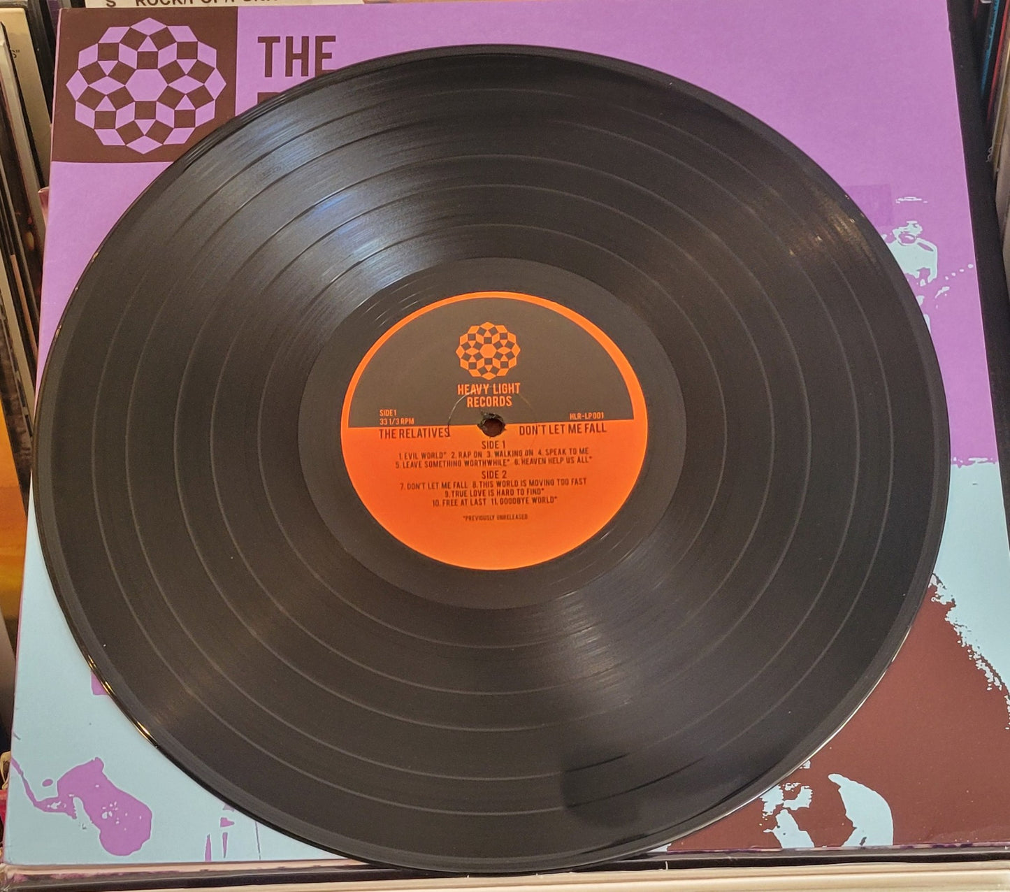RELATIVES, THE "Don't Let Me Fall" LP (2009) Funk/Soul Gospel VG+/VG+