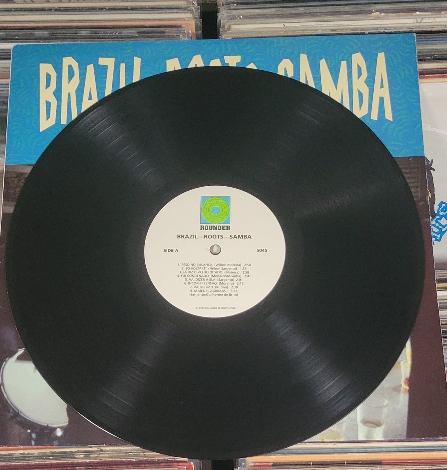 VARIOUS - Brazil Roots Samba (Compilation LP) 1989 VG/VG