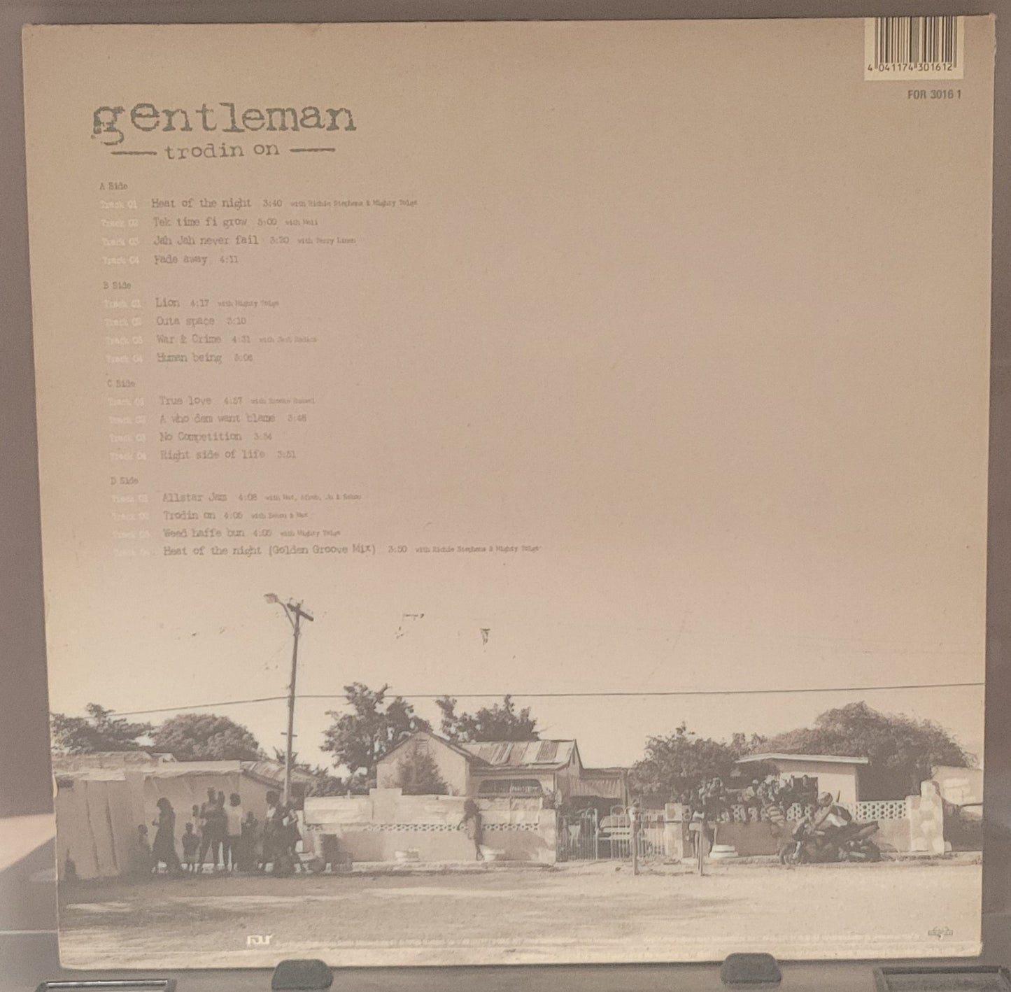 GENTLEMAN "Trodin On" LPx2 (1999)