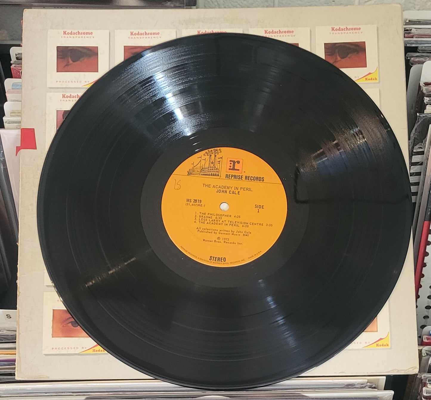 CALE, JOHN "The Academy in Paril" LP (1972) Art Rock VG/VG