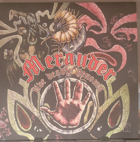 MERAUDER "Five Deadly Venoms" LP (Black)