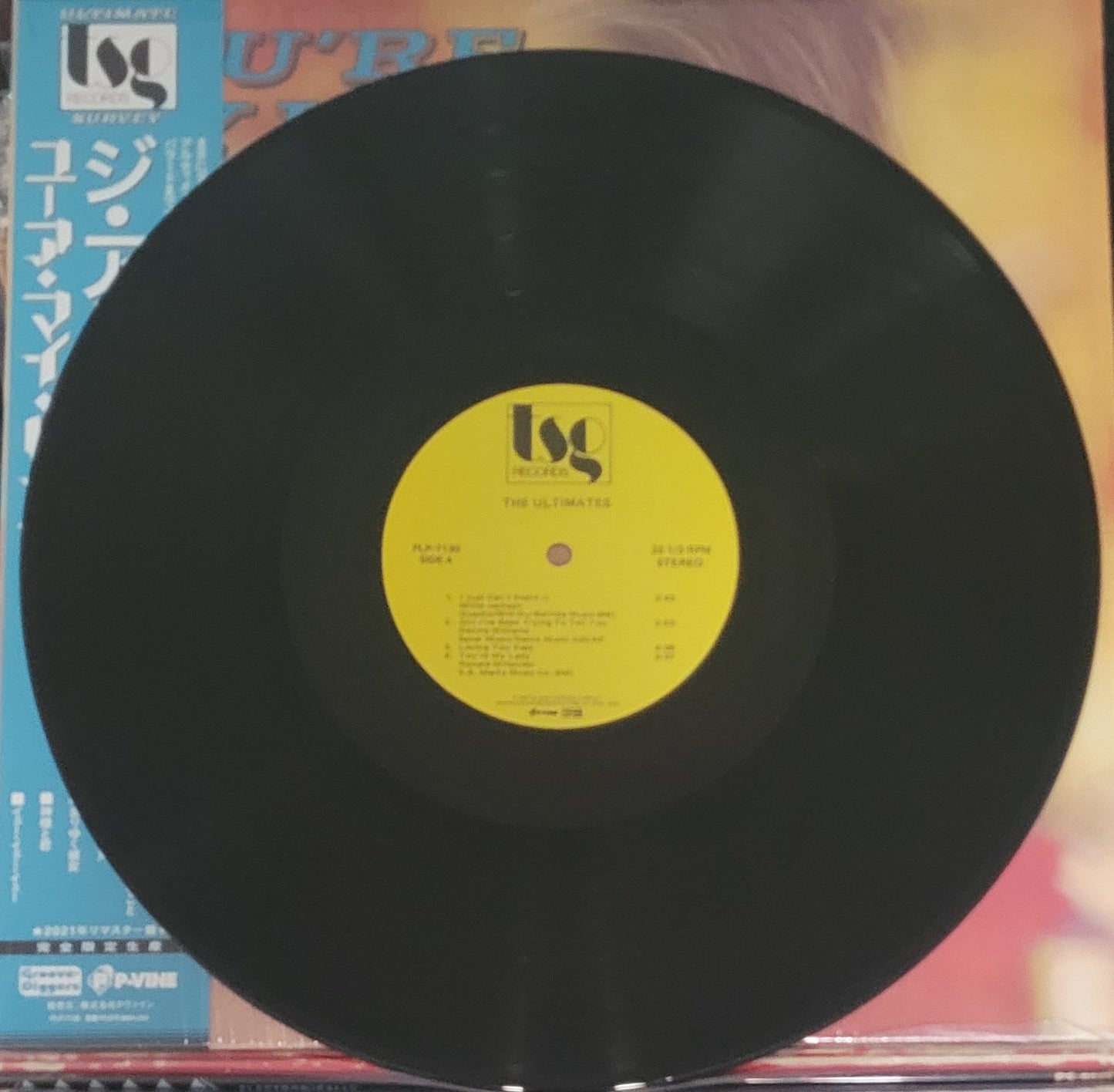ULTIMATES, THE "You're My Lady" LP (2021 Japan) VG+/VG+