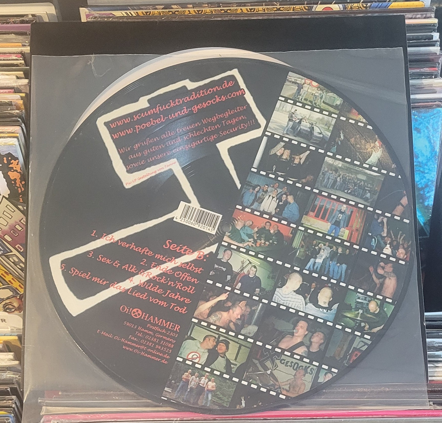 POBEL UND GESOCKS "Lieder Über Leben Und Tod" LP (Pic Disc)